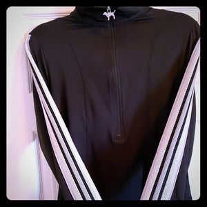 Pink Victoria’s Secret Half zip Track jacket